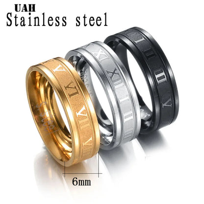 Stainless Steel Wedding Band Ring