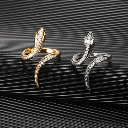 Adjustable Snake Ring for Women