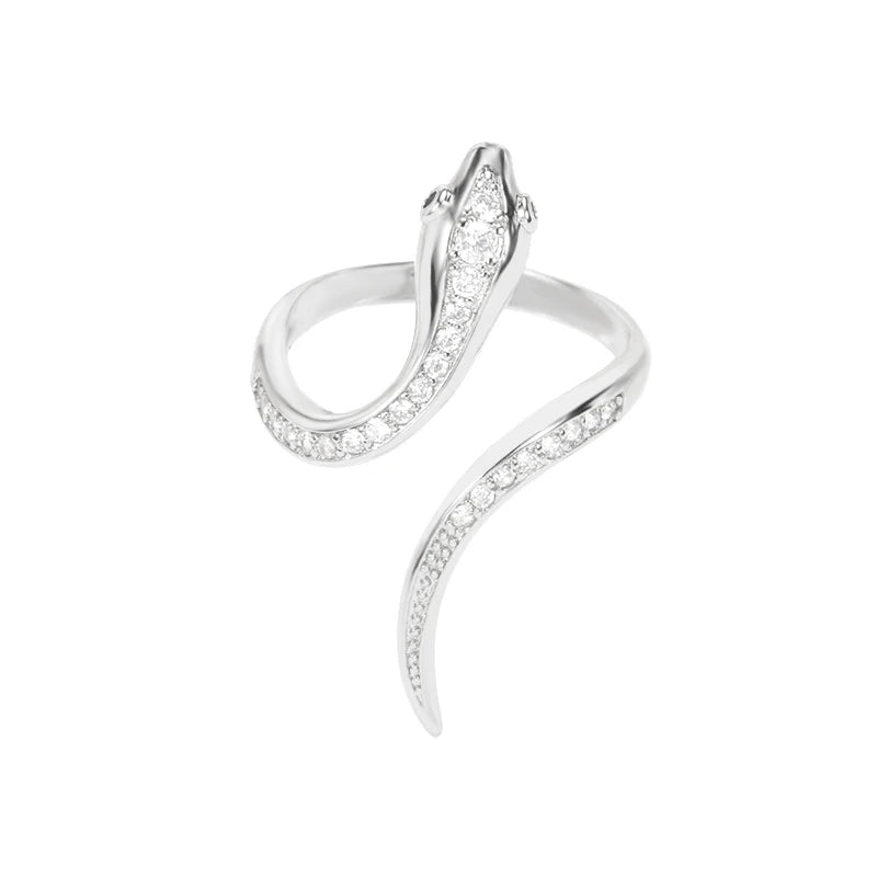 Adjustable Snake Ring for Women