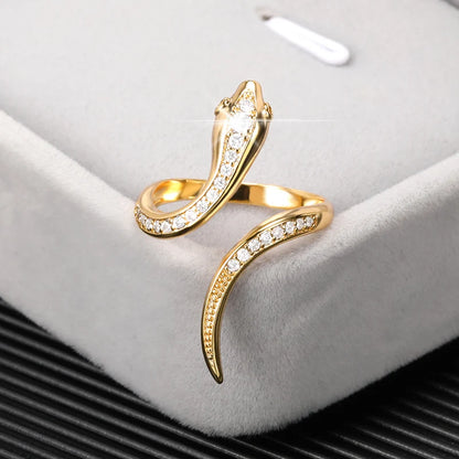 Adjustable Snake Ring for Women