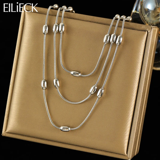 316L Stainless Steel Chain Necklace – Waterproof, Durable & Stylish