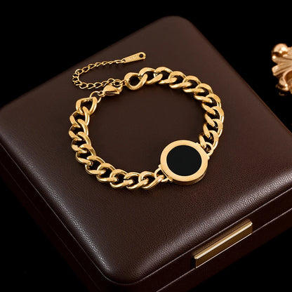 Elegant Tree of Life Bracelet – 18K Gold Plated Stainless Steel for Women