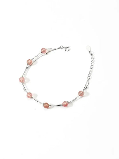 Elegant Pearl Heart Bracelet Set – Timeless Beauty & Grace