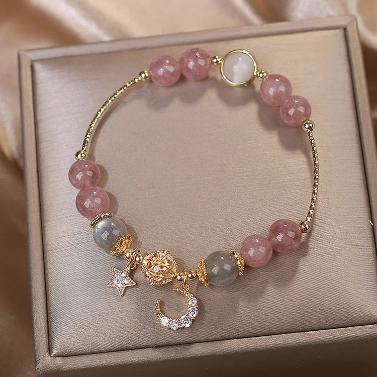 Elegant Pearl Heart Bracelet Set – Timeless Beauty & Grace