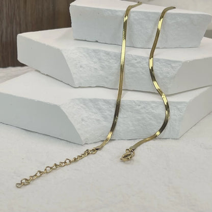 Minimalist Unisex Snake Chain Necklace