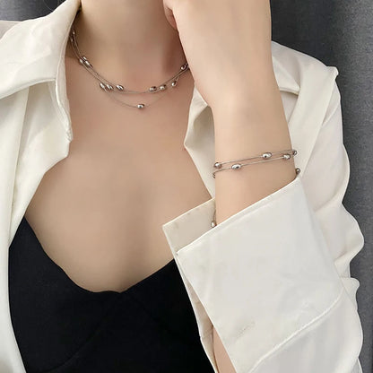 316L Stainless Steel Chain Necklace – Waterproof, Durable & Stylish