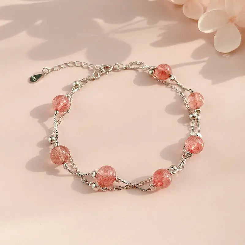 Elegant Pearl Heart Bracelet Set – Timeless Beauty & Grace