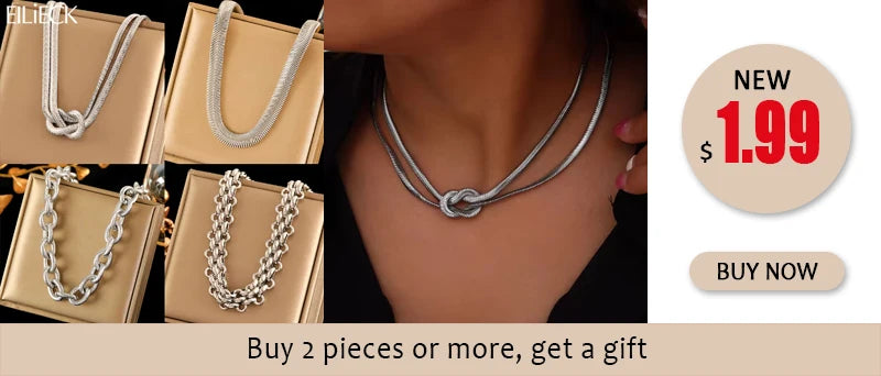 316L Stainless Steel Chain Necklace – Waterproof, Durable & Stylish