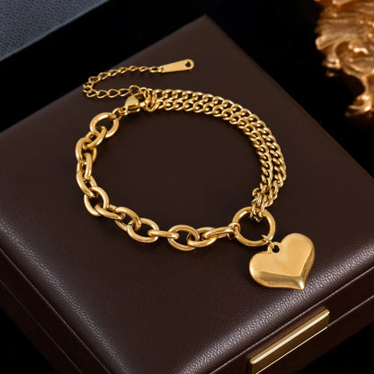 Elegant Tree of Life Bracelet – 18K Gold Plated Stainless Steel for Women