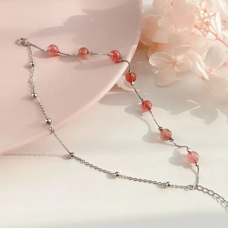 Elegant Pearl Heart Bracelet Set – Timeless Beauty & Grace