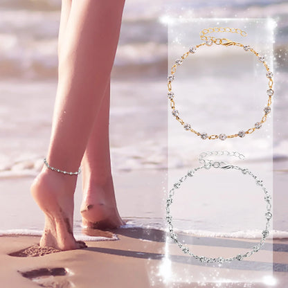 Elegant Pearl Anklet for Women