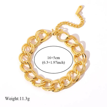 Elegant Tree of Life Bracelet – 18K Gold Plated Stainless Steel for Women