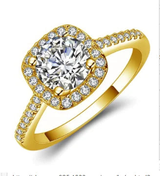 Moissanite Ring Classic Moissanite Wedding Ring Engagement